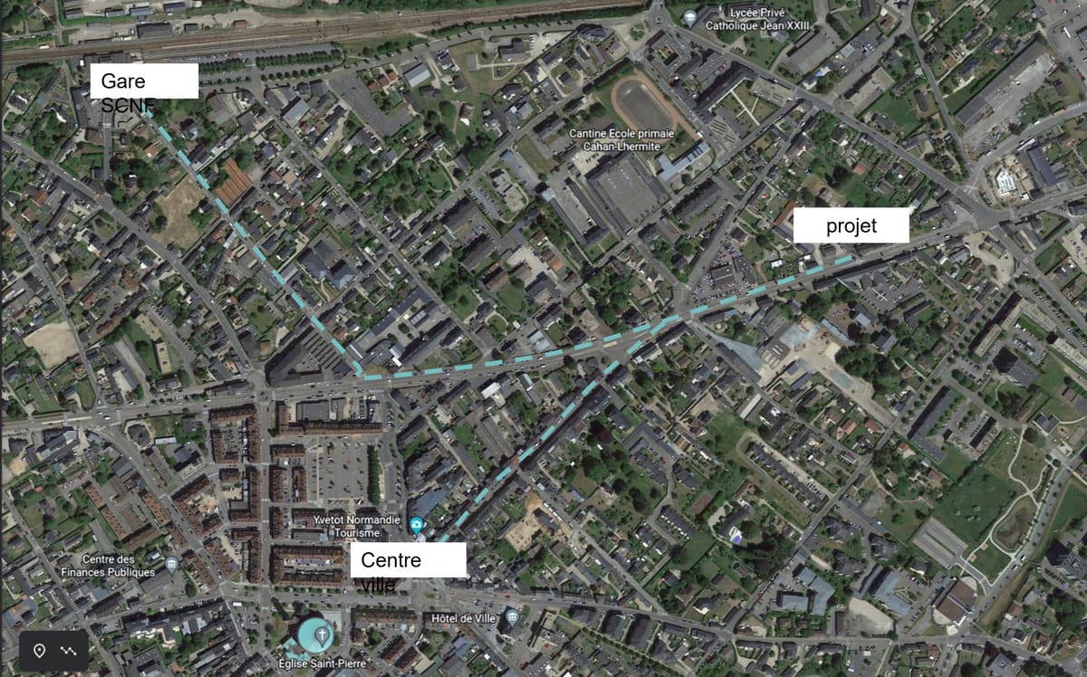 Google earth Programme Clémenceau