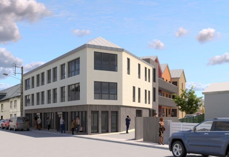 Perspective Projet Clémenceau - Yvetot